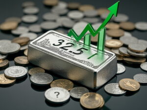 銀32.5ドル突破後の次の価格は50ドル?銀価格が更に上昇する条件とは?