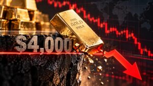 金価格が4,000ドル割れ！原油高で金銀が売られる一方、大手運用会社は強気を維持する理由